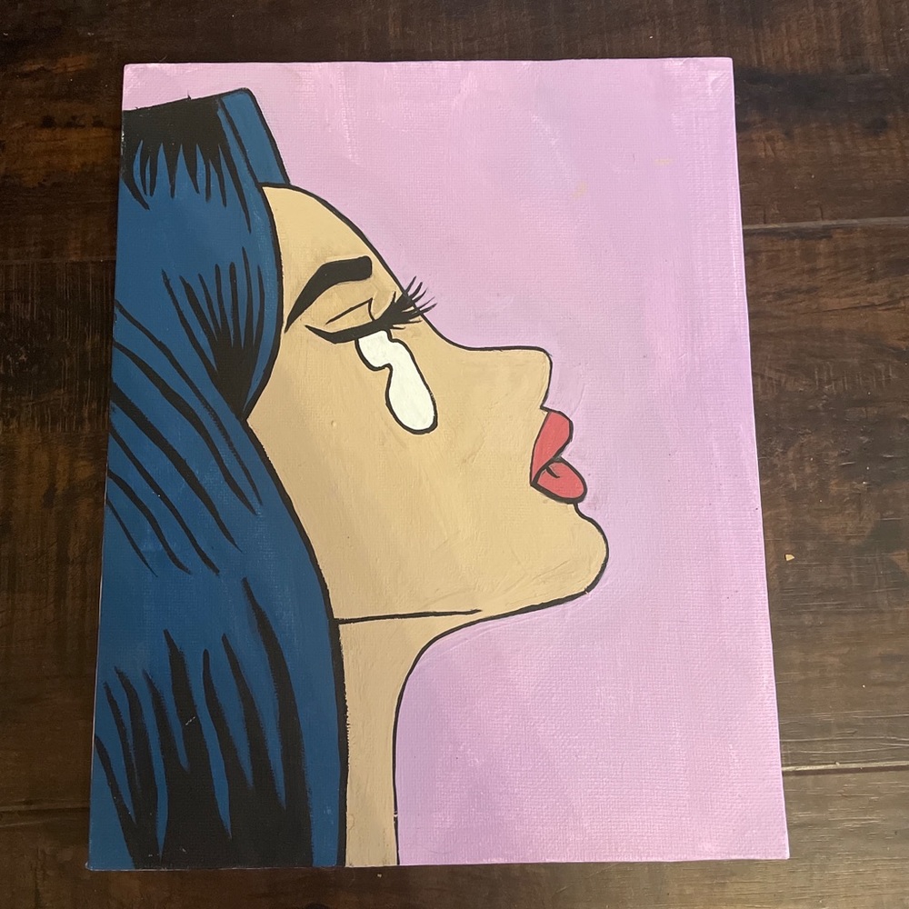 Handmade canvas painting